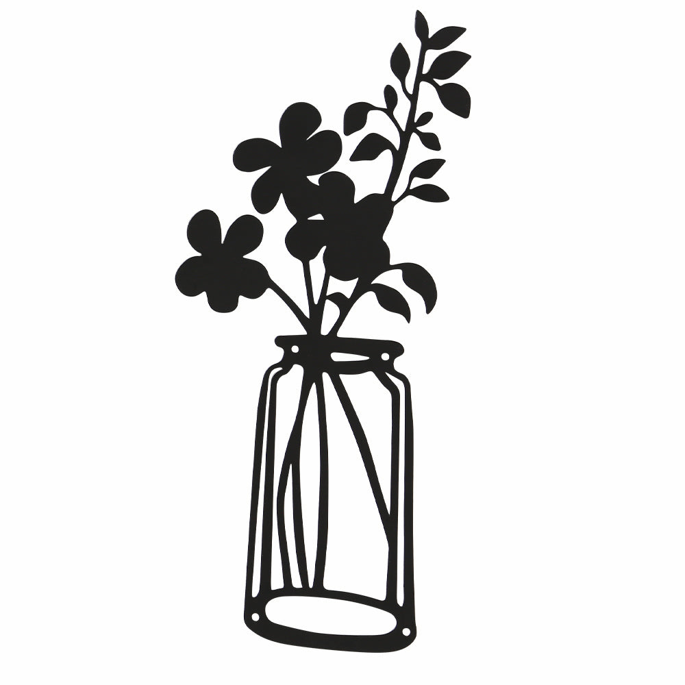 3PCs Vase Wall Decoration Minimalist Art Sculpture