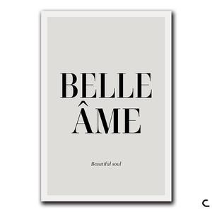 Abstract Feminine Beauty Minimalist Wall Art Frameless Canvas Print